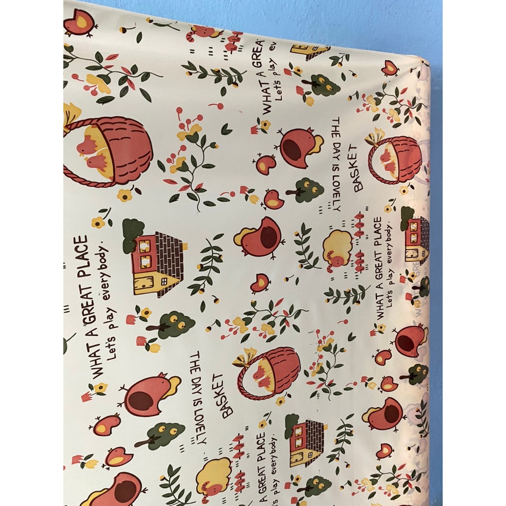 ผ้ายาง ผ้าปูโต๊ะ  / PVC Table Covering หน้ากว้าง 1.37 เมตร ยกม้วนราคาพิเศษ