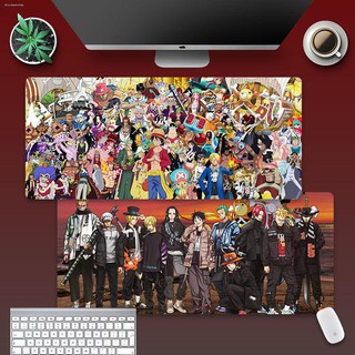 🌌🎉 แผ่นรองเมาส์ แผ่นรองเมาส์เกมขนาดใหญ่ เกมแอนิเมชั่นสบาย ๆ casual One Piece Mouse Pad Oversized Office Keyboard Pad C