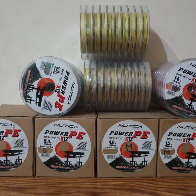 สาย Pe Nutica X12 axz