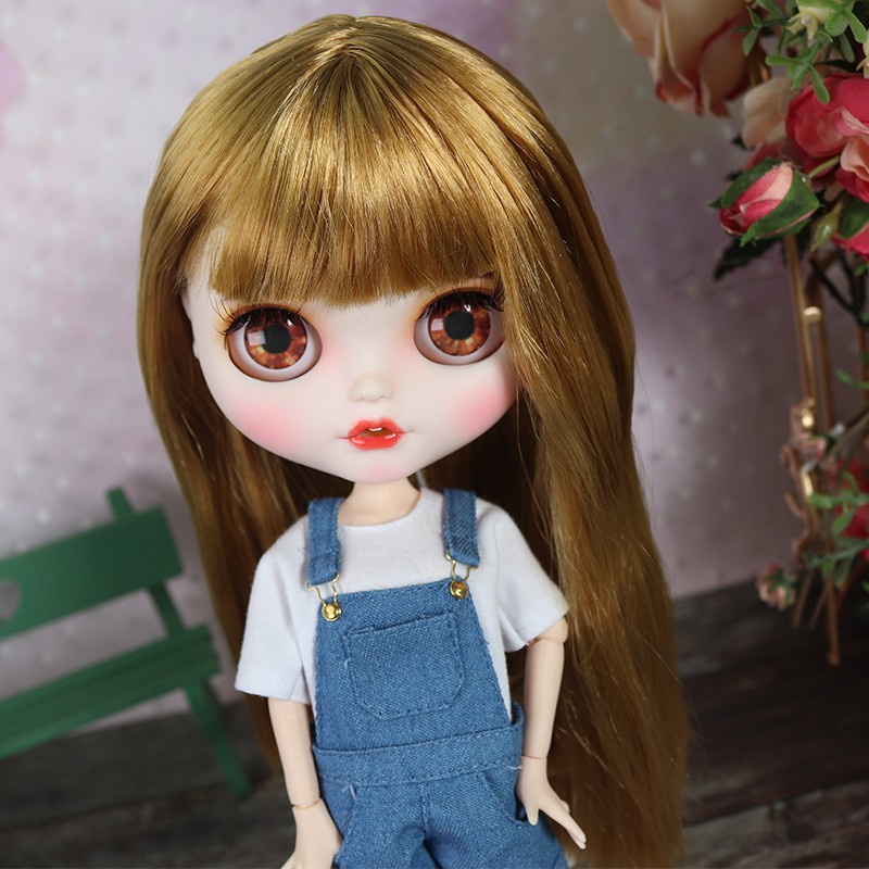 Blythe doll makeup scrub open mouth with teeth Blyth doll ตุ๊กตาบลายธ์