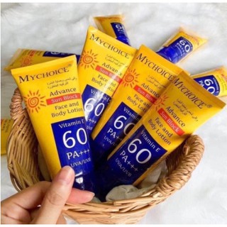 กันแดดมายช้อยส์ SPF 60 PA+++ My Choice Sun Block 150ml.