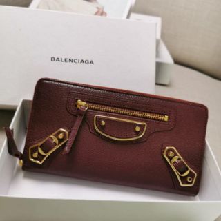 Balenciaga zippy wallet