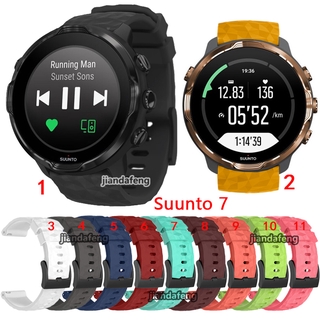 สายรัดซิลิโคนสำหรับ Suunto 7