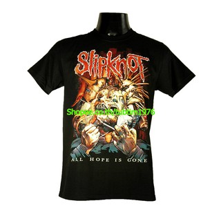 เสื้อยืดสุดเท่เสื้อวง Slipknot เสื้อวงดนตรีต่างประเทศ เสื้อวินเทจ สลิปน็อต SKT1159S---5XL