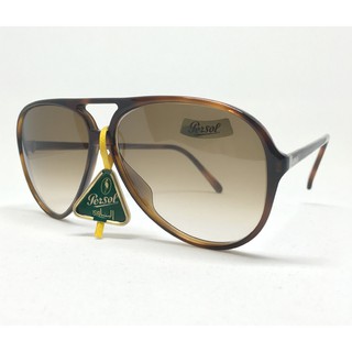 แว่นกันแดด PERSOL RATTI P-0693 ITALY Vintage 1980s size 52/127/130