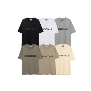 Essentials Los Angeles Limited เสื้อยืดลําลอง ผ้าฝ้าย แขนสั้น พิมพ์ลายตัวอักษร ทรงหลวม สไตล์ฮิปฮอป สําหรับผู้ชาย ผู้หญิง