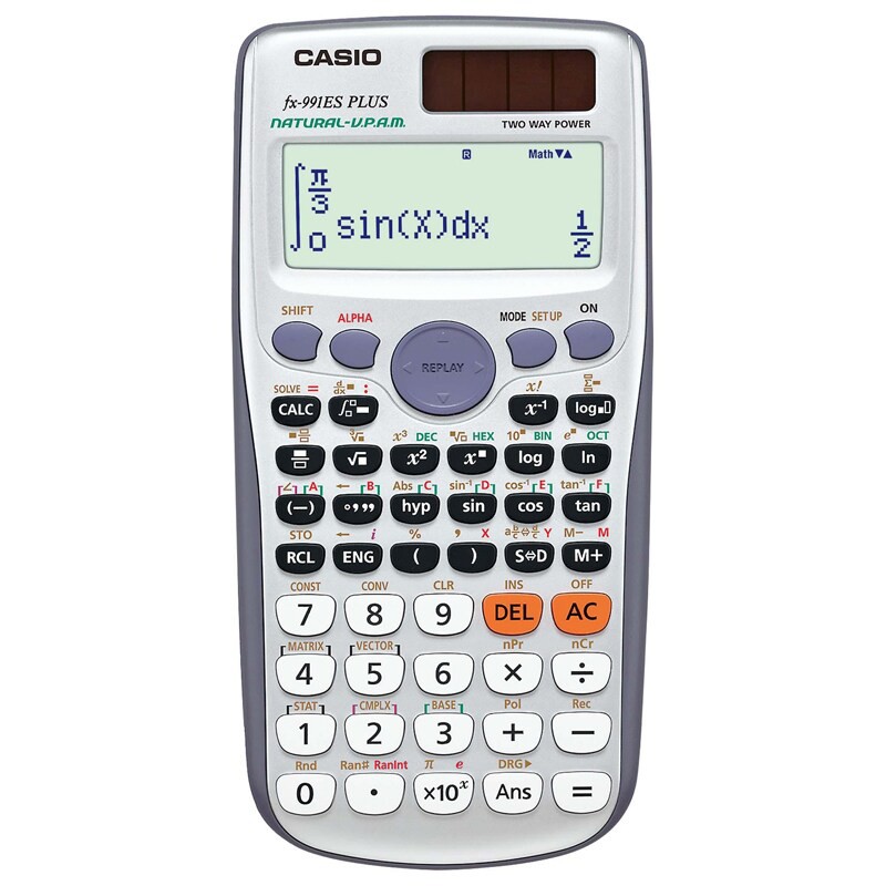 เครื่องคิดเลขวิทยาศาสตร์ คาสิโอ FX-991ES Plus Scientific Calculator Casio FX-991ES Plus