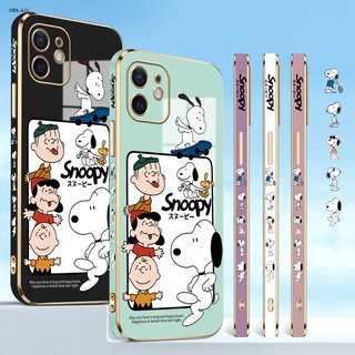 OPPO A15 A15S A7 A5S A12 A12S A9 A5 A31 A12E A53 A33 A74 A92 A52 2020 4G 5G เคสออปโป้ สำหรับ Cartoon Snoopy Charlie เคส เคสโทรศัพท์ เคสมือถือ Protective Case Full Cover Shockproof Shells TPU