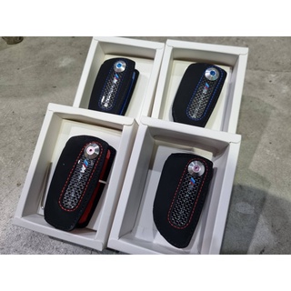 เคสหนังกำมะหยี่ บีเอ็ม ลาย เอ็ม เพอร์ฟอร์แมนซ์ BMW ///M Performance Key Fob Cover F / G series