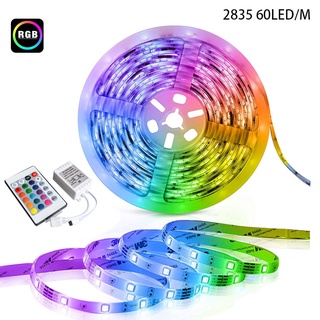 รีโมตคอนโทรล 24 ปุ่ม IR 3528 ไฟ RGB 5M พร้อมตัวควบคุม IR 300Leds