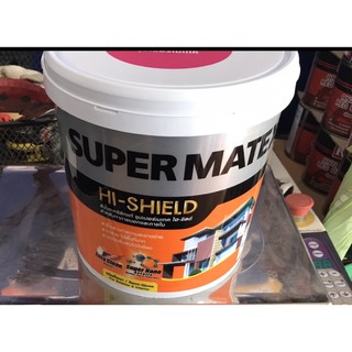 สีน้ำโทนสีม่วง 🟣ทาภายในและนอก กึ่งเงาและด้าน ทีโอเอ ซุปเปอร์เเทคTOA Super Matex 3.785 ลิตร 1แกลลอน