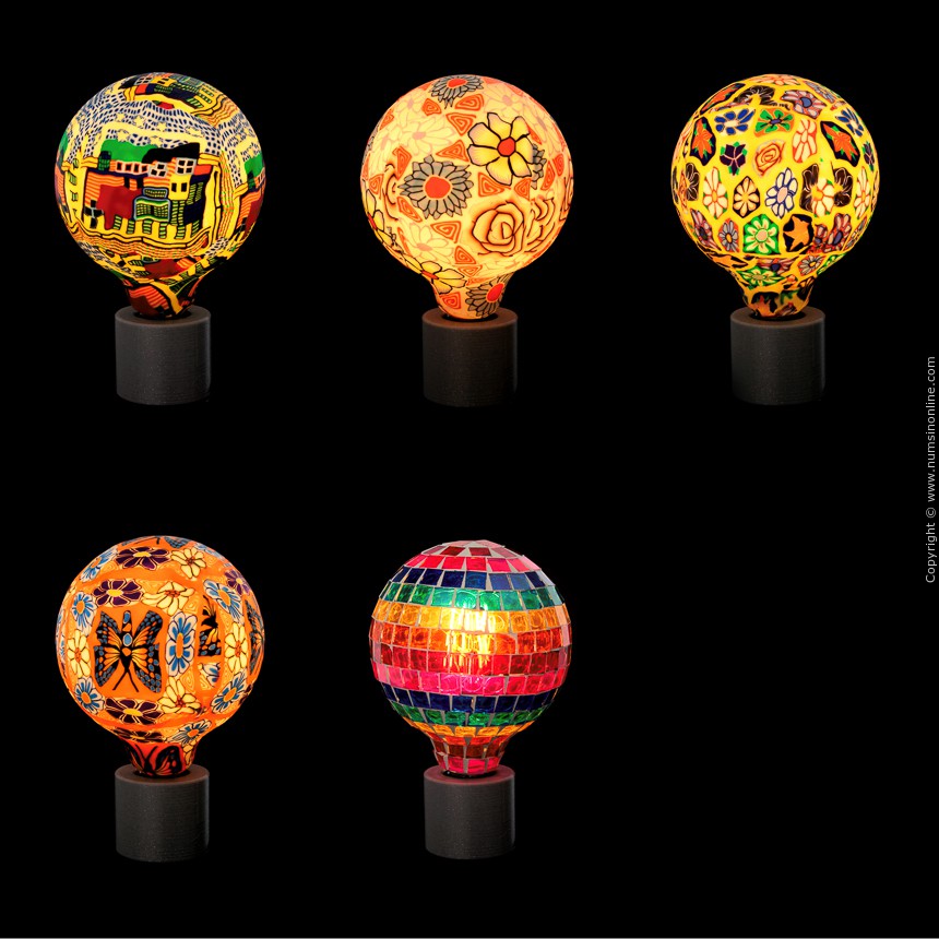 หลอด LED ประดับ 8W ZEBERG ทรงโบฮีเมี่ยน ดิสโก้
