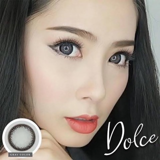 ✨ Dolce Gray (Pitchy lens) ขนาดโต บิ๊กอาย  ☀️กรองแสง uv ✔️เลนส์แท้จดทะเบียนถูกต้อง (บิ๊กอาย คอนแทคเลนส์Bigeye)