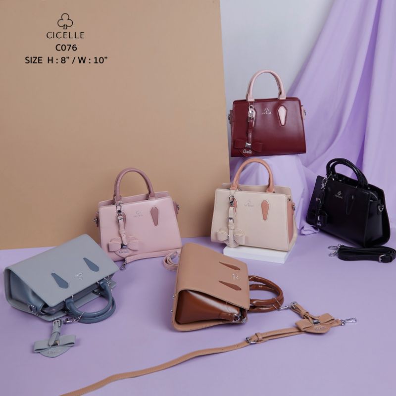 กระเป๋าแบรนด์ CICELLE (ซี-เซล) สไตล์ Modern Luxury# C076