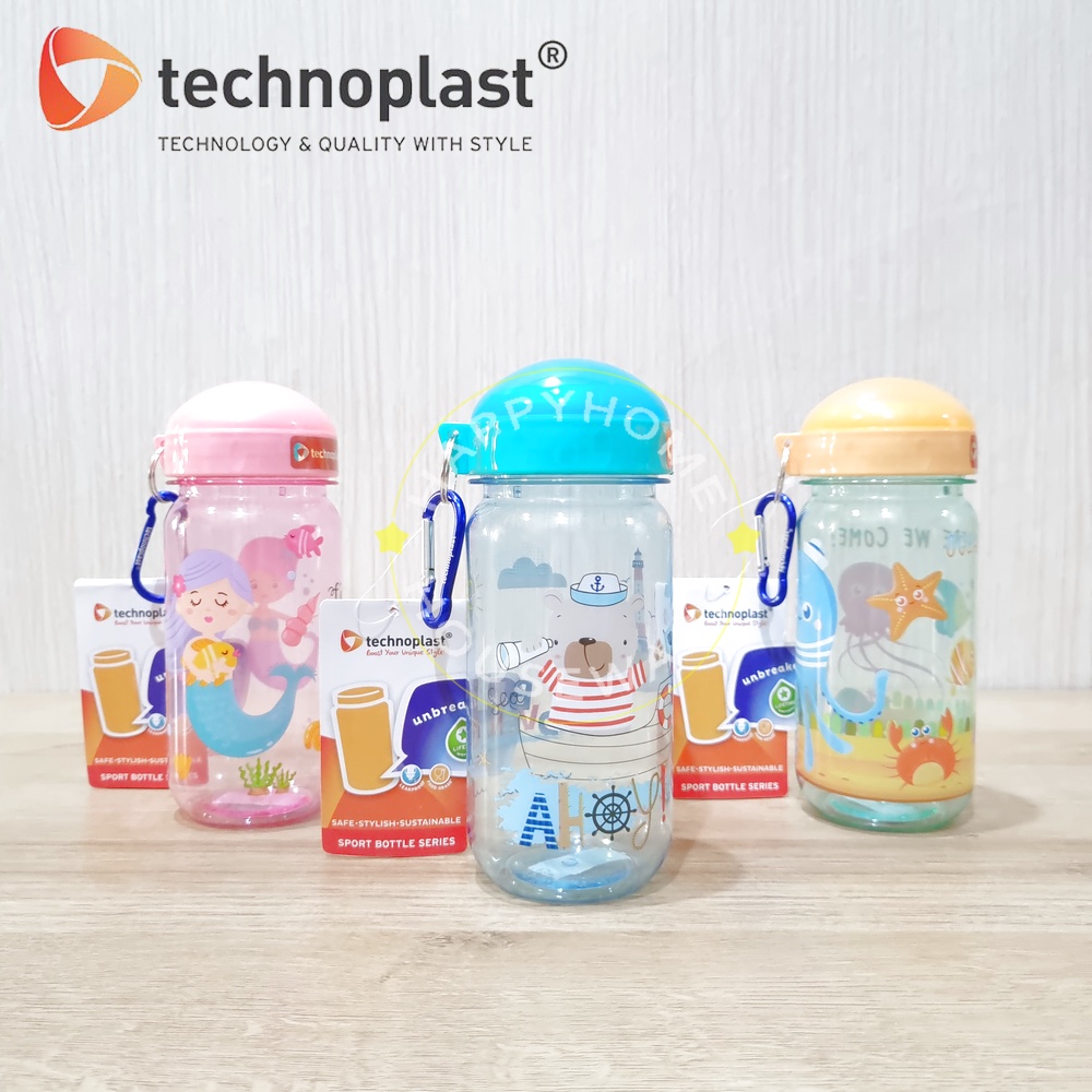 TECHNOPLAST Lucia Happy World Bottle Sport 450ml/Sport Drinking Water Bottle