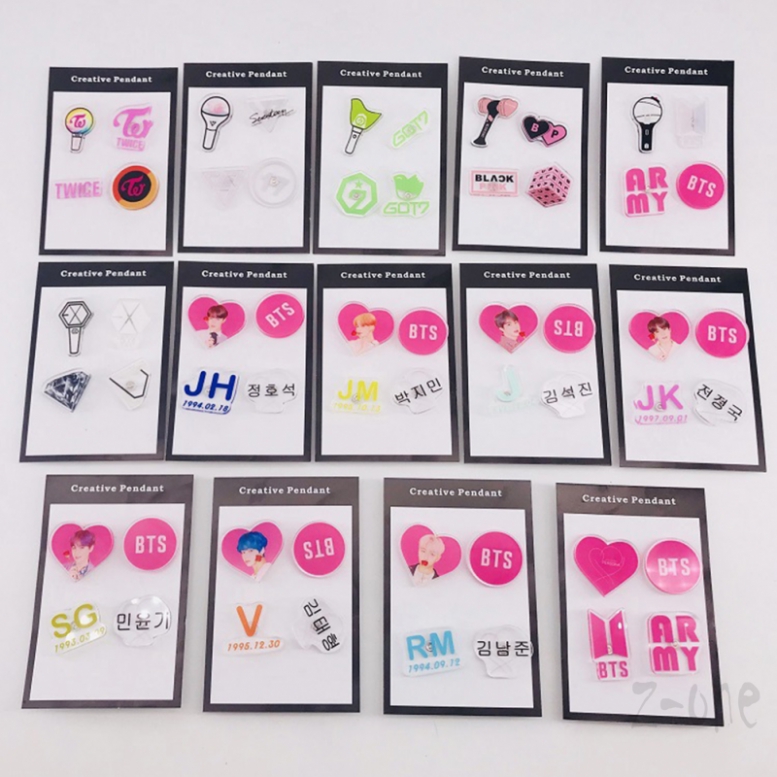 ZONE Ready Stock] COD BTS Bangtan Boy ARMY KPOP BT21 ชุดเข็มกลัดตราเข็ม ...