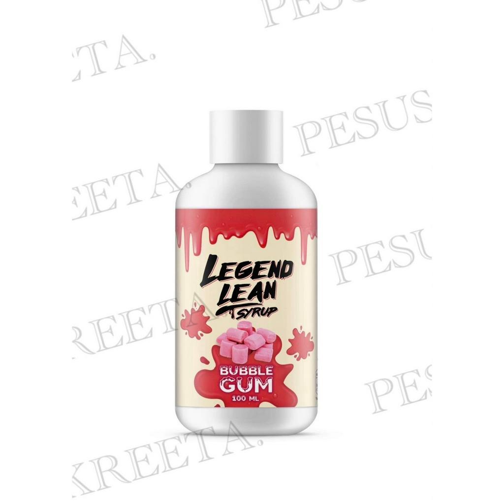 legend-lean รีเจ้นลีน นํ้าหวานผลไม้-กลิ่นบับเบิลกัมมี้ 100ml.