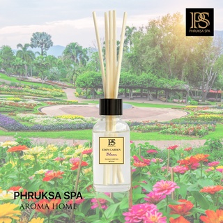 PHRUKSA SPA ก้านไม้หอมปรับอากาศ กลิ่นอีเดน การ์เดน 30 มล.(Reed Diffuser Eden Garden)แถมฟรี! ก้านไม้หวาย