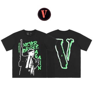 3018 เสื้อยืดแฟชั่น ลาย London Boy Vlone สําหรับผู้ชาย