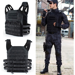 Tactical เสื้อกั๊กทหารMultifunctional Outdoor Airsoft Vest for Special Mission Combat Training Field Operations