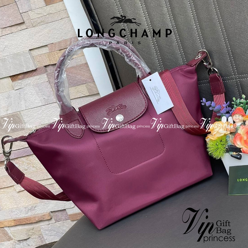 Longchamp Le Pliage Neo Size S มาพบกับกระเป๋ารุ่นยอดนิยม ที่สาวๆ ต้องมีไว้เก็บไว้สักใบ กระเป๋าโท้ทใบ