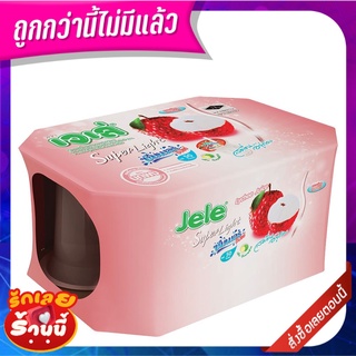 เจเล่ ซูเปอร์ ไลท์ ซัมเมอร์เฟรช เยลลี่คาราจีแนน รสลิ้นจี่ 125 มล. แพ็ค 6 ถ้วย Jele Summer Fresh Lychee 125 ml x 6 Cups