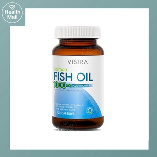 VISTRA วิสตร้า Fish Oil FishOil น้ำมันปลา ฟิชออย Salmon // Odorless ไม่มีกลิ่นคาว