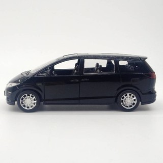 รถโมเดลสะสม กระโปรงหน้าหลังและประตู เปิดได้ ISI 850 Toyota Previa สเกล1:32