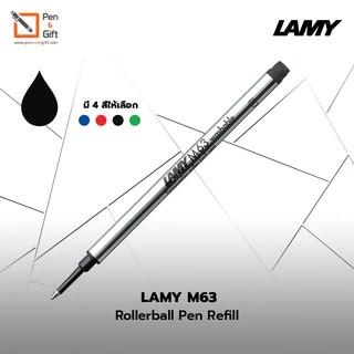 ไส้ปากกา LAMY M63 Rollerball Pen Refill M 0.7 - ไส้ปากกาโรลเลอร์บอล ลามี่ M63 ขนาด M 0.7 สีดำ, สีน้ำเงิน, สีแดง, สีเขียว