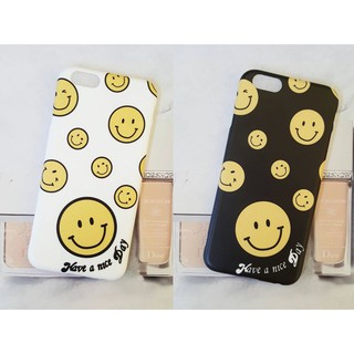 เคสนิ่ม IMD ผิวด้าน งานดี ลายSmile i6/6+/7/7+8/8+/X