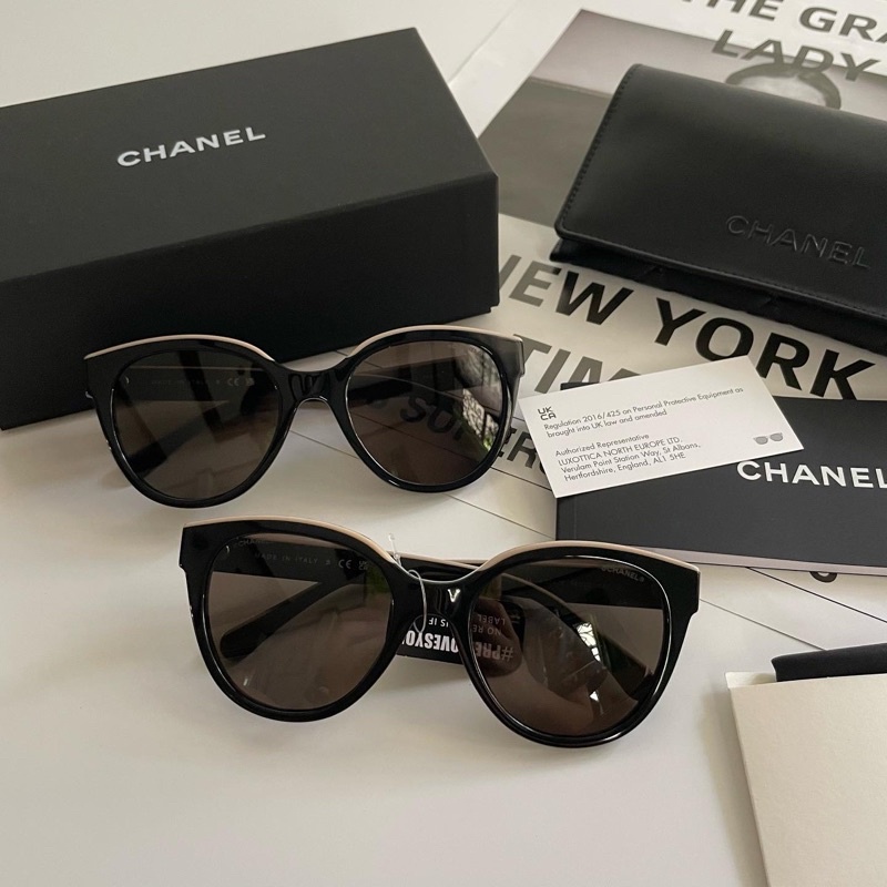 ❤️‍🔥พรีออเดอร์❤️‍🔥แว่น Chanel CH5414 sunglasses ผ่อนได้ 0% ของแท้ 💯