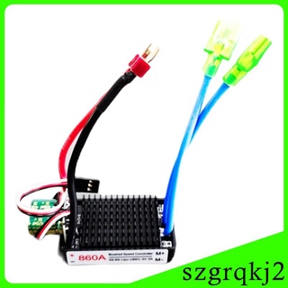 Newest  Waterproof Brush ESC Replacement 860A 12V-24V High Power for RC Car Vehicle