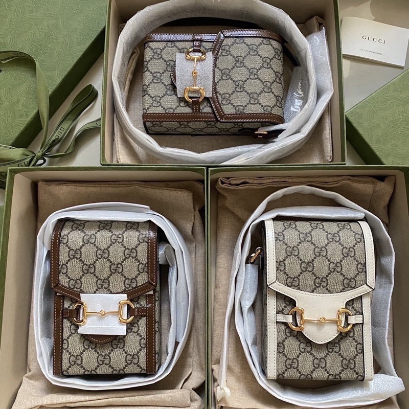 New! Gucci horsebit phone bag Shopee Thailand