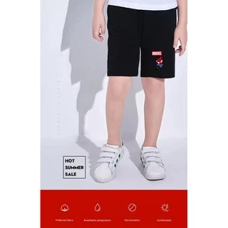 DD-378 กางเกงเด็กขาสั้น แฟชั่นเกาหลี เอวยางยืด ผ้านิ่มใส่สบาย ใส่ได้ทั้งเด็กหญิงและเด็กชาย【ปลีก-ส่ง】
