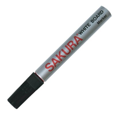 ปากกาไวท์บอร์ด 2.0 มม. ยี่ห้อ SAKURA White Board Marker XLWBK-#  1 แท่ง  น้ำเงิน/เขียว/แดง/ดำ