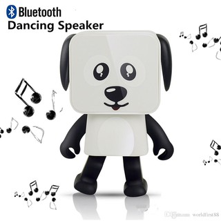 Dancing speaker dog Bluetooth