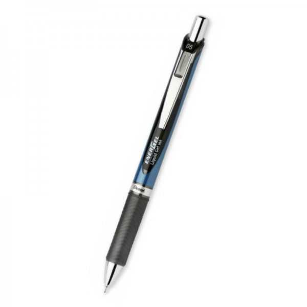 (KTS)ปากกา Pentel Energel BLN75 สีดำ คลิปเหล็ก