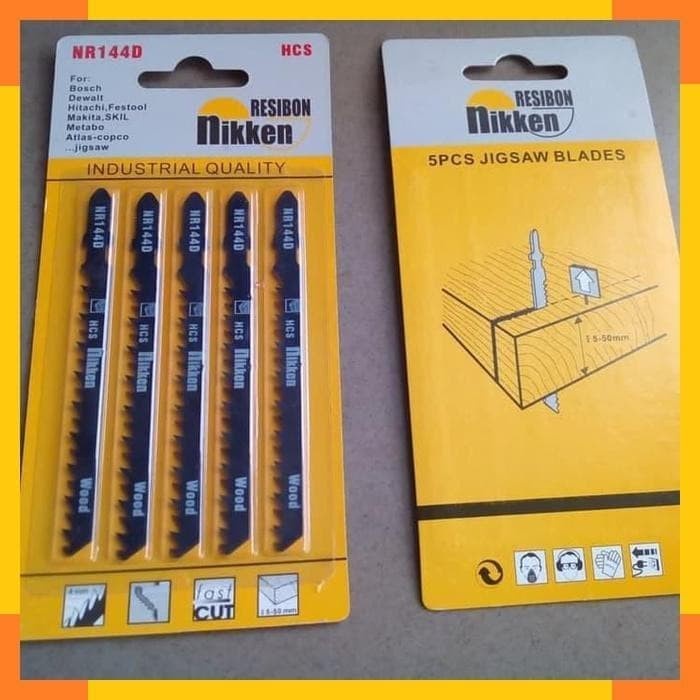 MATA Planet88 - NIKKEN TRIPLEX NR 144D JIGSAW WOOD JIG SAW BIT PLYWOOD SAW BLADE