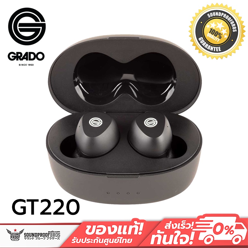หูฟังไร้สาย Grado GT220 Bluetooth 5.0 Battery Life 36 hours IPX4