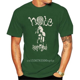 เสื้อยืดวินเทจใหม่ เสื้อยืด ผ้าฝ้าย ลายวง Courtney Love Hole สีดํา สําหรับผู้ชาย S 4Xl Yy491S-5XL