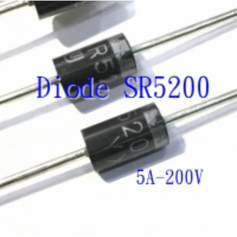 SR5200, 200 V, 5 A Schottky Rectifier Diode
