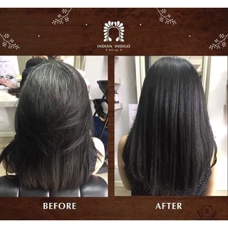 (🤎สีน้ำตาลเข้ม🤎) dark brown ผงพืชย้อมผม สีผมสวยธรรมชาติ อ่อนโยน ปลอดภัย