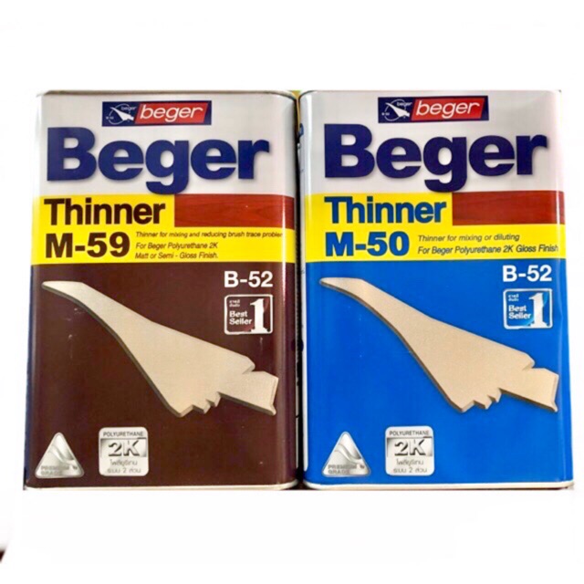 Beger Thinner M-50 ทินเนอร์เบเยอร์ M-59 1/4 กล