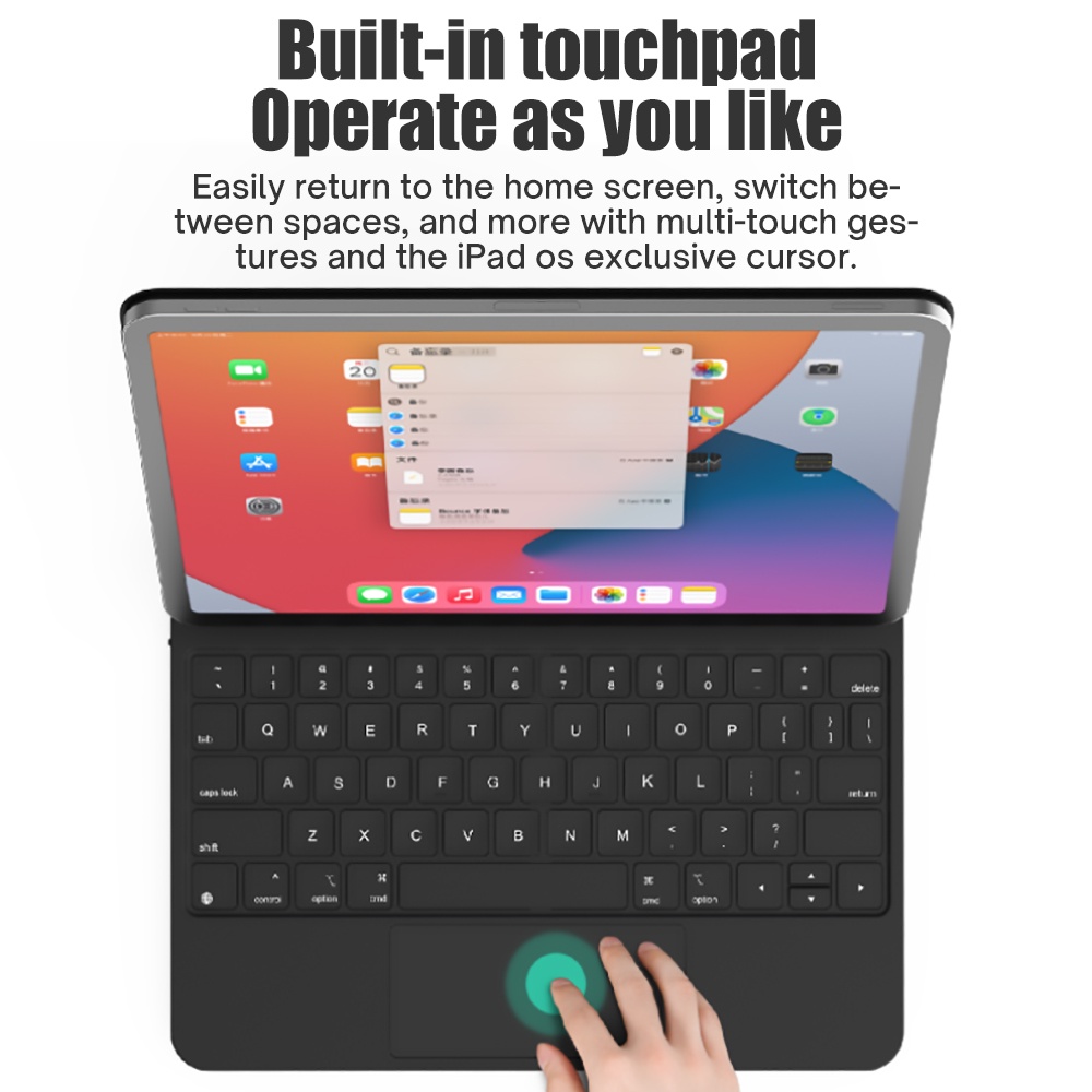 Magic Keyboard For iPad Pro 12.9 2018 2020 2021 iPad Pro 11 iPad Air 4
