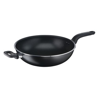 kitchenware WOK TEFAL COOK EASY 32CM Kitchen equipment Kitchen equipment เครื่องครัว กระทะลึก 32 ซม. หู TEFAL COOK EASY