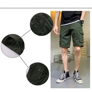 กางเกงขาสั้น ใส่ดี ใส่สบาย (พร้อมส่ง) เนื้อผ้า Cotton ไซส์ 30-38