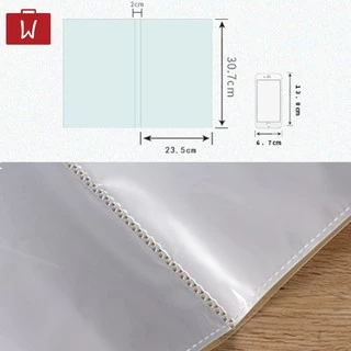 Oneworkstory แฟ้มโชว์เอกสาร |20/30/40ช่อง (40-80หน้า) A4 View Binder แฟ้มใส่เอกสาร Portfolio แฟ้มสะสมผลงาน Display File