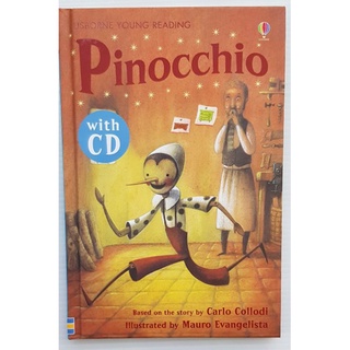 Pinocchio CD Audio เหมาะสำหรับน้องอ่านเองได้แล้ว 54 pages hard cover