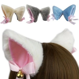 Cute Animal Cat Ear Fluffy Sweet Cosplay Costumes Hair Clips