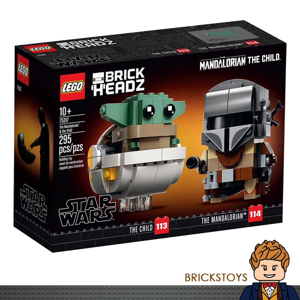 LEGO 75317 The Mandalorian & the Child แท้ 100% เลโก้ BrickHeadz ✤ สินค้าใหม่ ✤